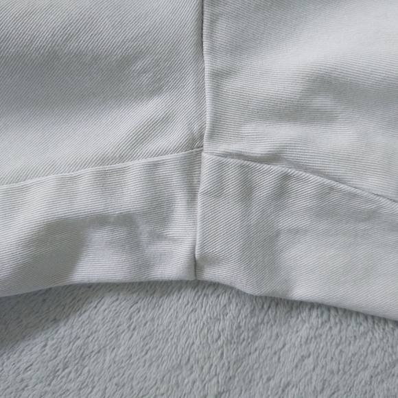 L.L. Bean Flint Gray Easy Stretch Twill Crop Pant Elastic Waistband Classic Fit - Picture 9 of 9